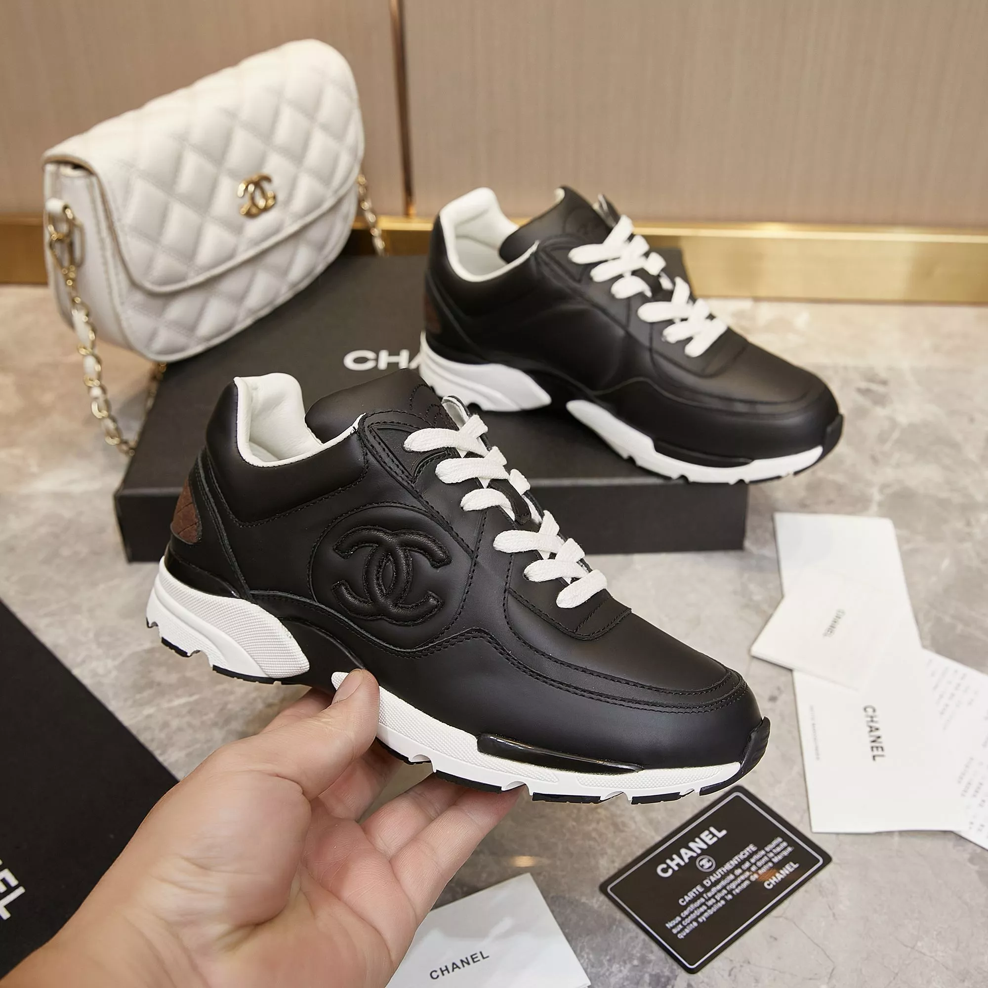 chanel decontractees chaussures pour femme s_12760a6